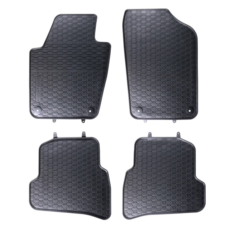 GUMENI TEPISI VW POLO V 2009-/ SEAT IBIZA IV 2008-/ŠKODA FABIA III 2014-