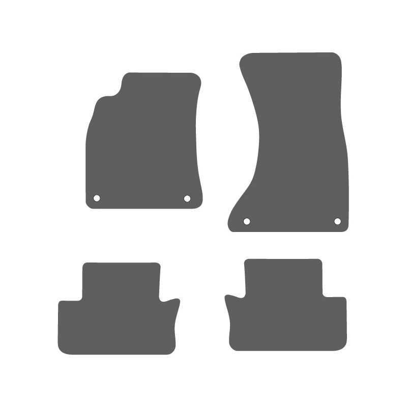 CARERA TEKSTILNI TEPISI Audi A4 4d 2007-2015, Avant 2008-2015, A5 4d Sportback