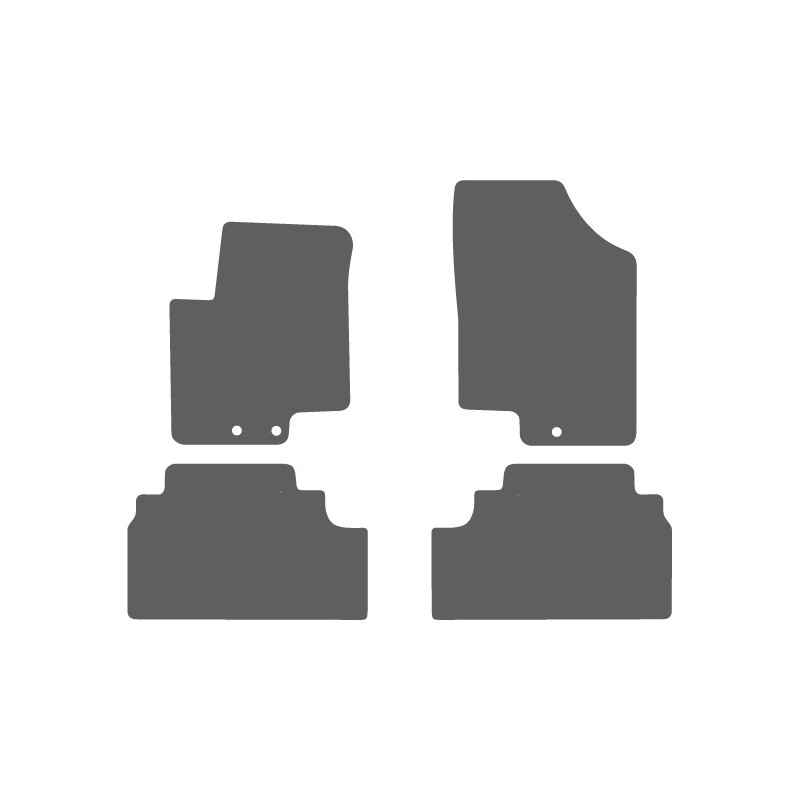 CARERA TEKSTILNI TEPISI Hyundai iX20 2010-2019 / Kia Venga 2010-2015,