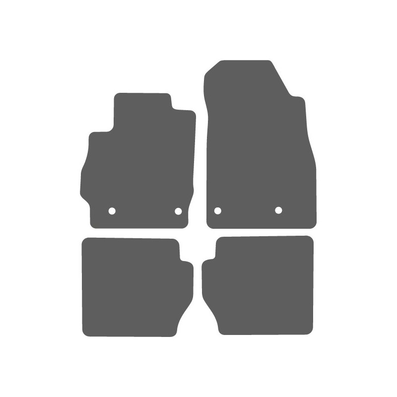 CARERA TEKSTILNI TEPISI  Mazda 2 2007-2015