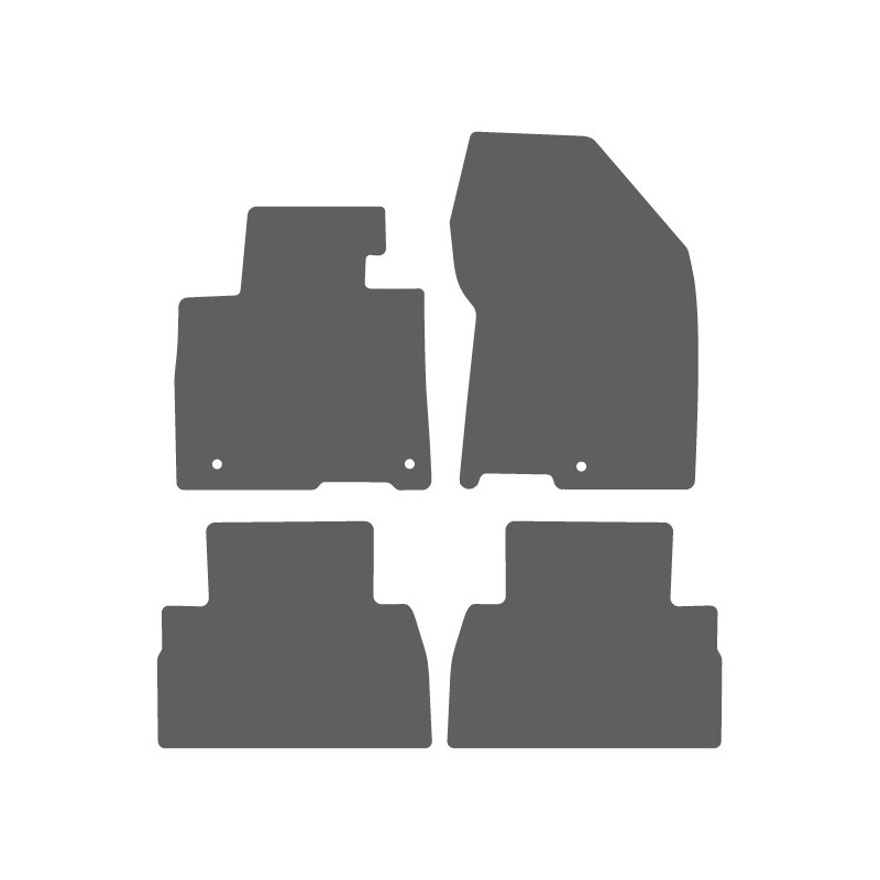 CARERA TEKSTILNI TEPISI  Hyundai Santa Fe 2017-2019