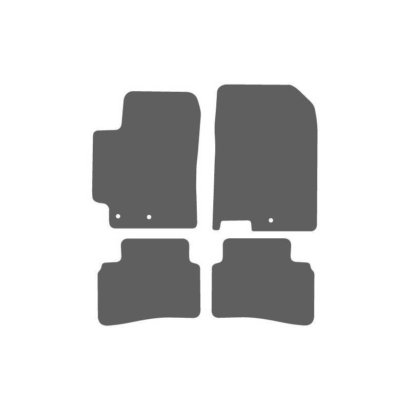 CARERA TEKSTILNI TEPISI  Kia Rio 2017- / Kia Stonic 2017-