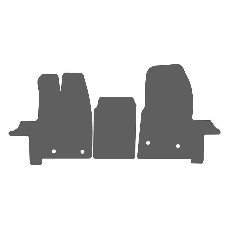 CARERA TEKSTILNI TEPISI  Ford Transit Custom 2012-2020 1.red