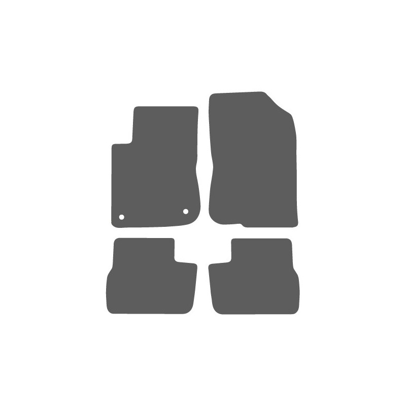 CARERA TEKSTILNI TEPISI  Peugeot 208 2012-2019 /Peugeot 2008 2013-2019