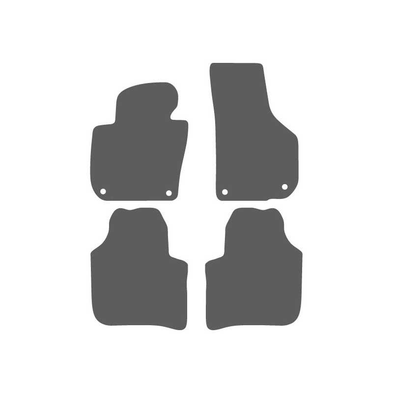 CARERA TEKSTILNI TEPISI  Škoda Superb II 2008-2015