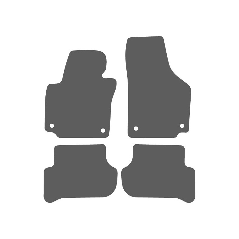 CARERA TEKSTILNI TEPISI  Škoda Yeti 2009-