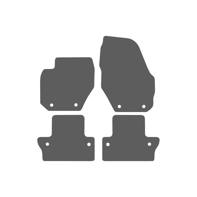 CARERA TEKSTILNI TEPISI Volvo S60 2010-2018 / Volvo V60 2010-2018