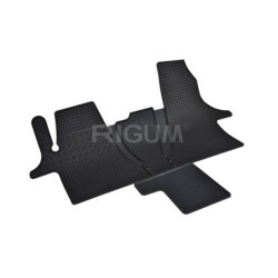 GUMENI TEPISI VW T6 TRANSPORTER / CARAVELLE / MULTIVAN 2m 19+ tunel (4 dijela)