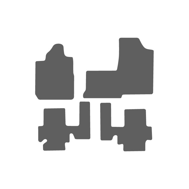 BELVEDERE TEKSTILNI TEPISI Fiat Multipla 1998-2004