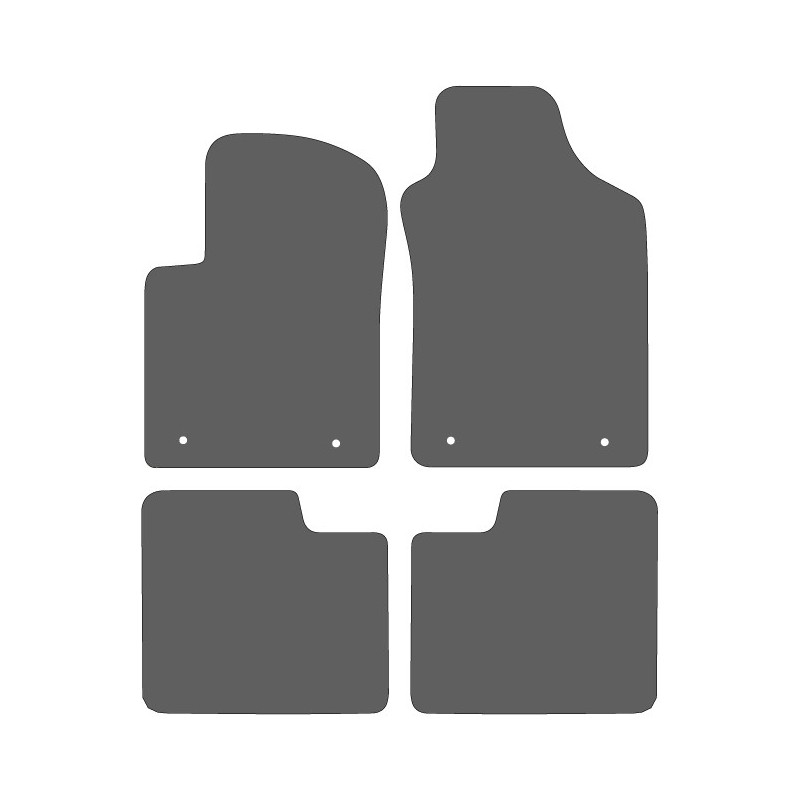 BELVEDERE TEKSTILNI TEPISI Fiat 500 2012- / Abarth 500 2008-