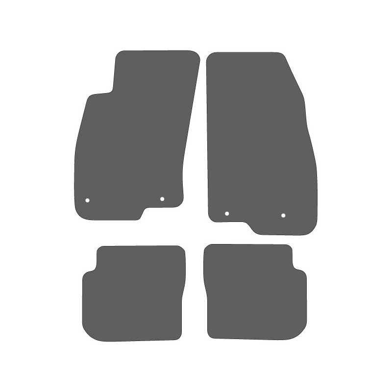 BELVEDERE TEKSTILNI TEPISI Fiat Punto Evo 2014-2018