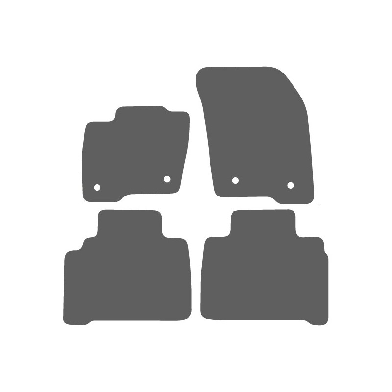 BELVEDERE TEKSTILNI TEPISI Ford S-MAX 2016- / Galaxy 2016-