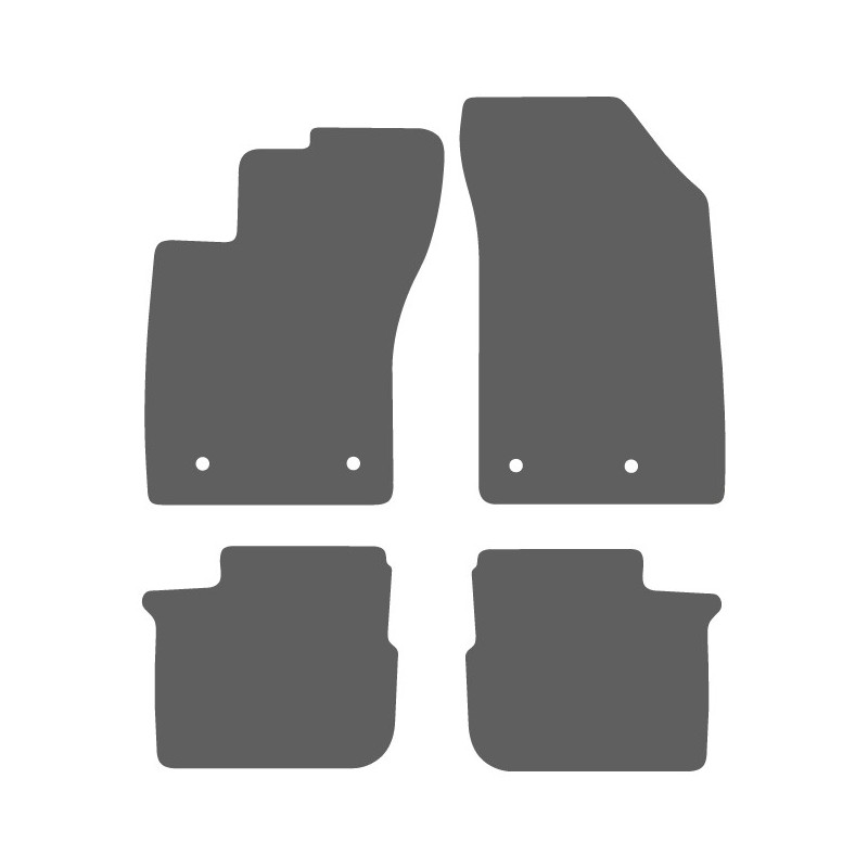 BELVEDERE TEKSTILNI TEPISI Fiat Tipo hatchback, station wagon 2016-2020 /