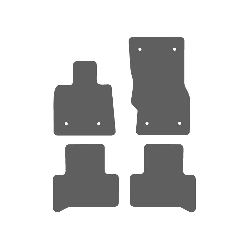 BELVEDERE TEKSTILNI TEPISI Alfa Romeo Stelvio 2017-