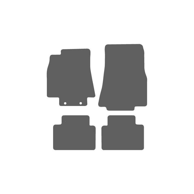 BELVEDERE TEKSTILNI TEPISI Mercedes A-Class (W169) 2004-2012 / B-Class