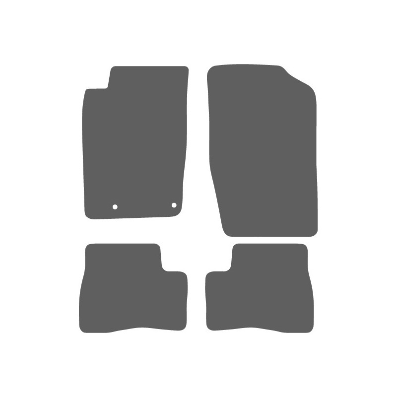 BELVEDERE TEKSTILNI TEPISI Peugeot 206 1998-2009 / 206+ 2009-2012