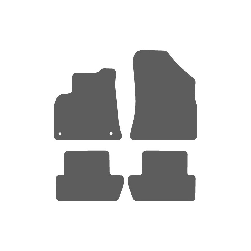 BELVEDERE TEKSTILNI TEPISI Peugeot 3008 2009-2016