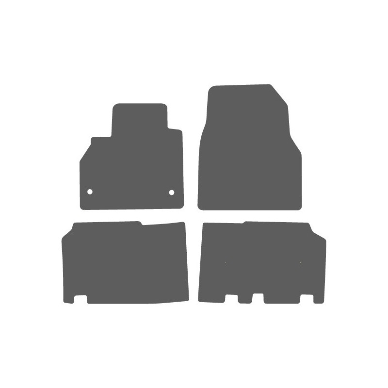 BELVEDERE TEKSTILNI TEPISI Renault Kangoo II 2008-2021 / Mercedes