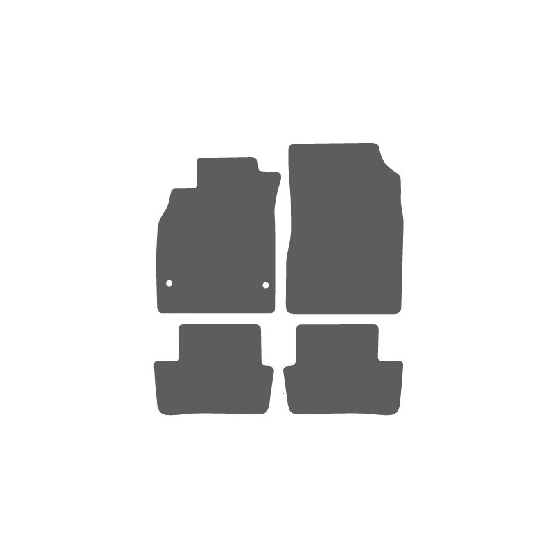 BELVEDERE TEKSTILNI TEPISI Renault Megane III 2008- without compartments