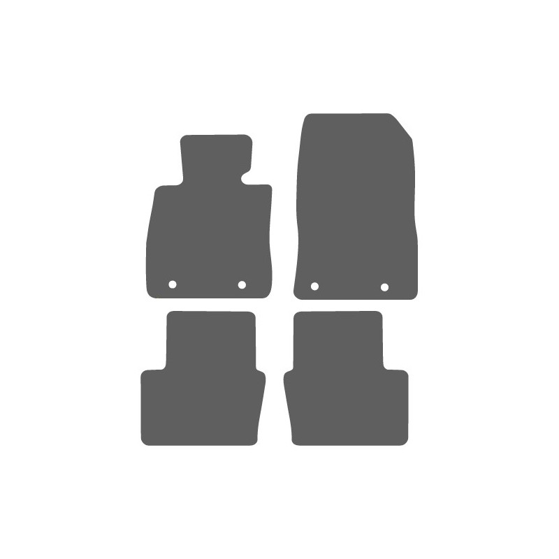 BELVEDERE TEKSTILNI TEPISI Mazda 2 2015-