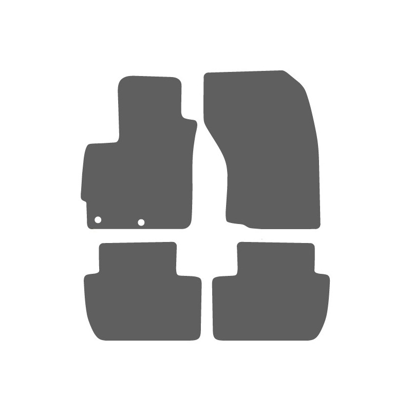 BELVEDERE TEKSTILNI TEPISI  Mitsubishi Outlander 2007-2010, 2012-