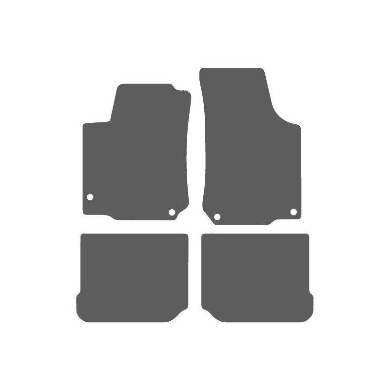 BELVEDERE TEKSTILNI TEPISI Volkswagen Golf IV / Octavia I / New Beetle 1998-2005