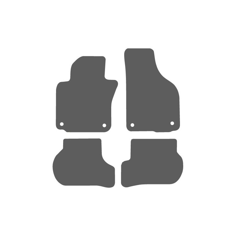 BELVEDERE TEKSTILNI TEPISI VW Golf V-VI/ Jetta 07-/ Eos 06-/ Scir.09-/ Leon 05-/