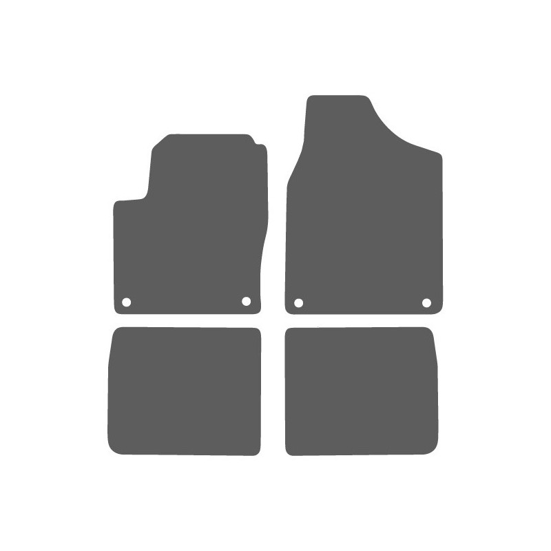 BELVEDERE TEKSTILNI TEPISI Volkswagen Sharan 2004-2010