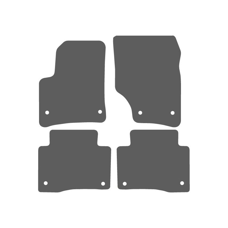 BELVEDERE TEKSTILNI TEPISI Volkswagen Touareg I 2003-2007