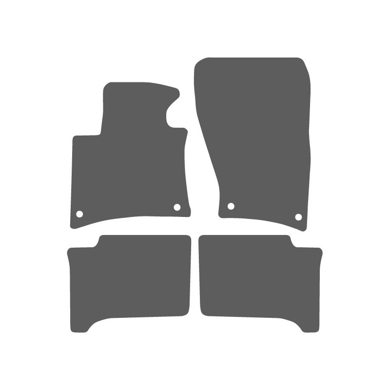 BELVEDERE TEKSTILNI TEPISI Volkswagen Touareg II 2010-2018