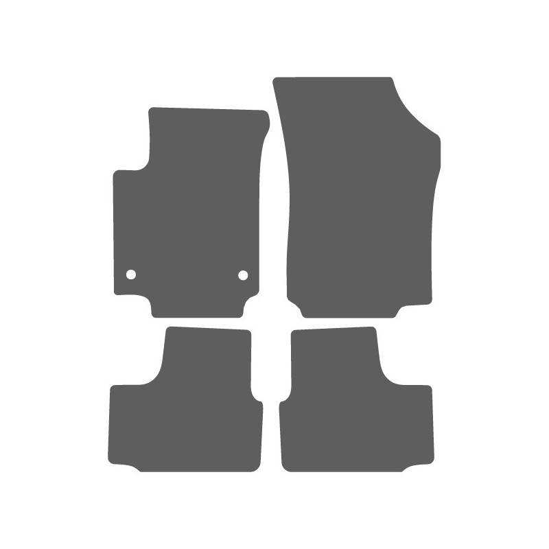 BELVEDERE  TEKSTILNI TEPISI VW Up! 2012- / Seat Mii 2012- / Škoda Citigo 2012-