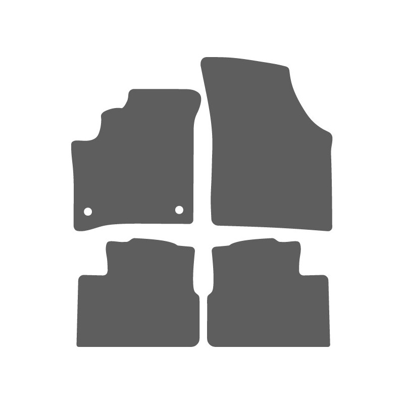 BELVEDERE TEKSTILNI TEPISI Volkswagen E Up! 2014-2019