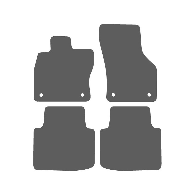 BELVEDERE TEKSTILNI TEPISI Škoda Kodiaq I 2017-2024 / Volkswagen Tiguan