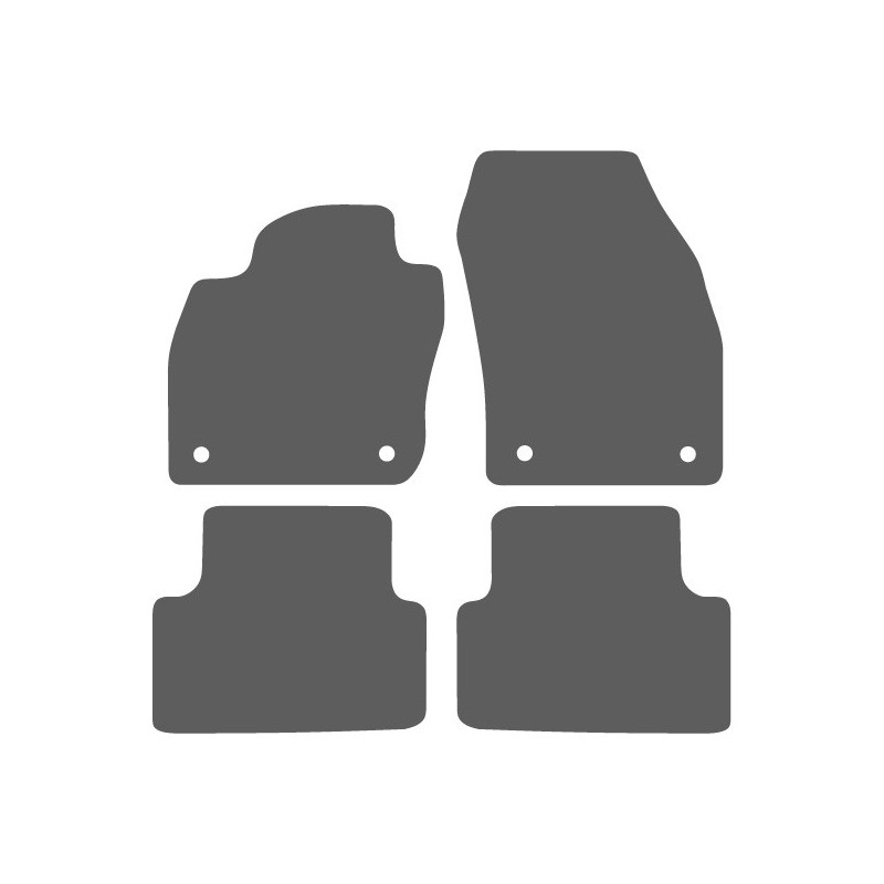 BELVEDERE TEKSTILNI TEPISI Volkswagen T-Cross 2019- / 2024-