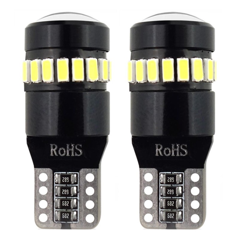 LED žarulje CANBUS 18SMD 3014 + 1SMD T10 W5W 12/24V