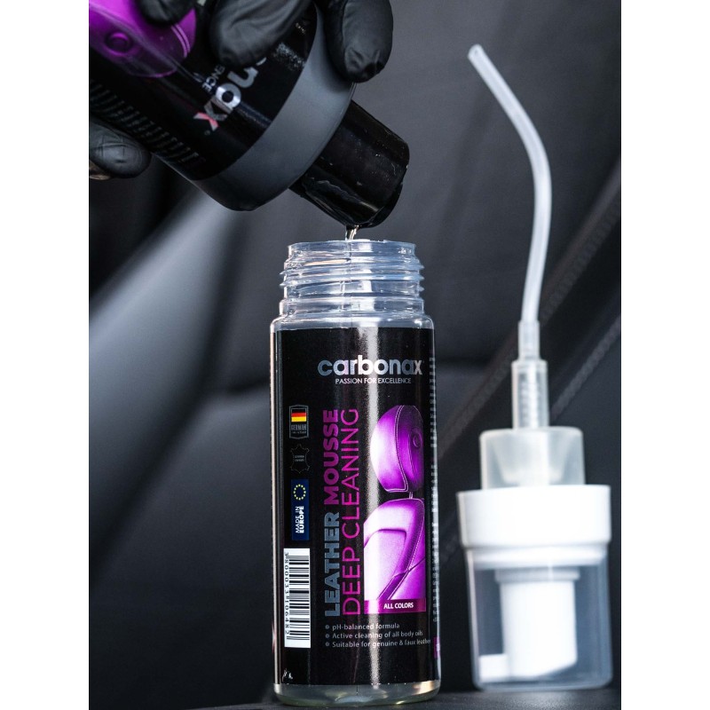 CARBONAX PJENA ZA ČIŠĆENJE KOŽE AUTOMOBILA, PUNJENJE 550 ml