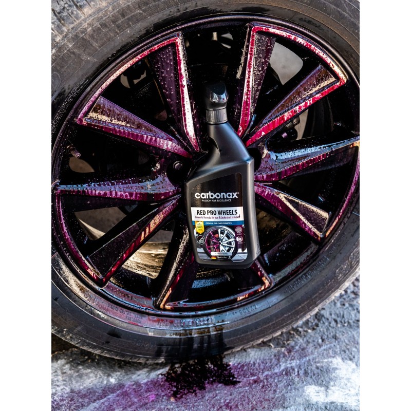 CARBONAX OTOPINA ZA ČIŠĆENJE NAPLATAKA, Red Pro Wheels 720 ml