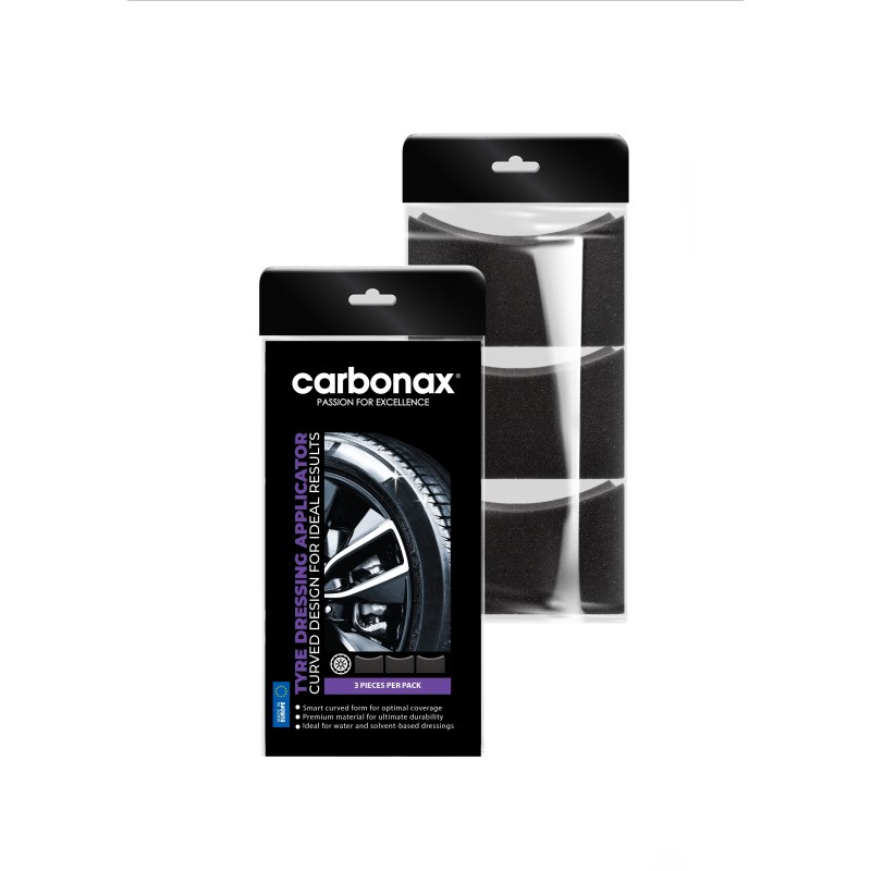 CARBONAX APLIKATOR ZA NANOŠENJE TEKUĆINA, GELOVA I KREMA ZA GUME, 3 kom CARBONAX APLIKATOR ZA NANOŠENJE TEKUĆINA, GELOVA I KREMA ZA GUME, 3 kom