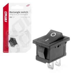 PREKIDAČ pravokutni 12V/24V 20A on/off