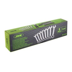 JBM set od 8 kom profi alata-dvostruki kratki viličasto-okasti ključevi 10-19 mm