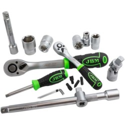 JBM set od 108 kom profi alata s nasadnim ključevima 1/4" i 1/2"
