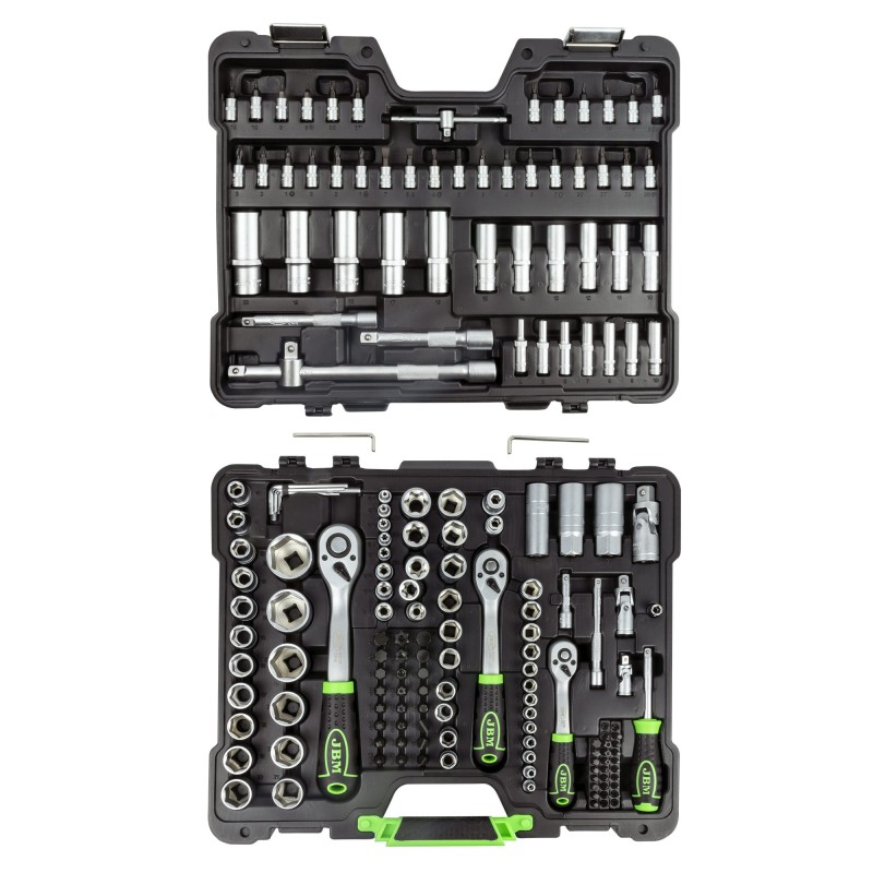 JBM set od 179 kom profi alata s nasadnim ključevima 1/4", 3/8" i 1/2"