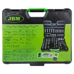 JBM set od 179 kom profi alata s nasadnim ključevima 1/4", 3/8" i 1/2"
