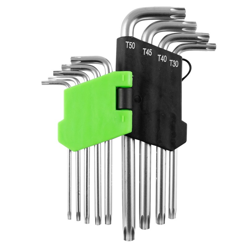 JBM set od 9 kom profi alata - dugi torx ključevi T10-50