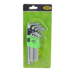 JBM set od 9 kom profi alata - dugi torx ključevi T10-50