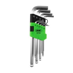 JBM set od 9 kom profi alata - dugi imbus ključevi s kuglicom 1.5-10 mm