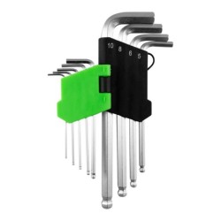 JBM set od 9 kom profi alata - dugi imbus ključevi s kuglicom 1.5-10 mm
