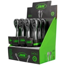 JBM profi alat  - račna 1/2" sa 72 zuba 255 mm