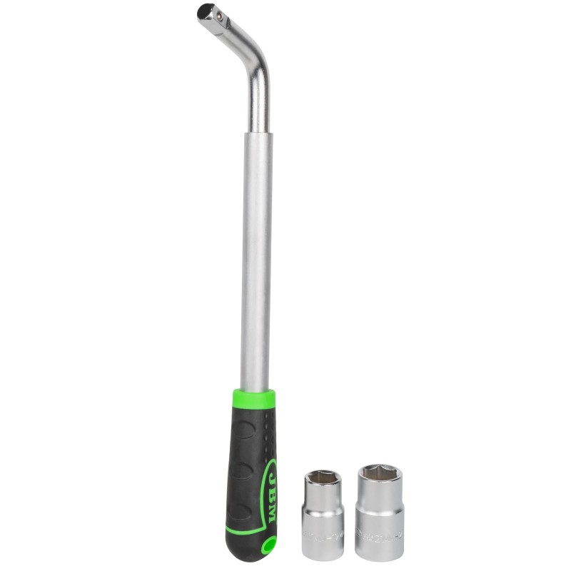 JBM profi alat - teleskopski ključ 1/2" 330-490 mm s nasadnim ključevima 17/19,