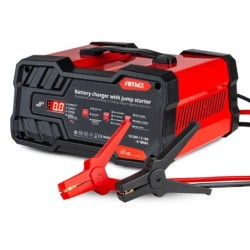 Punjač za akumulatore 12A 12/24V s jump starterom (12V BOOST / Start 75 A)